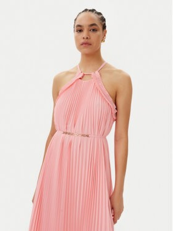 TWINSET Sukienka koktajlowa 251TP2332 Różowy Loose Fit