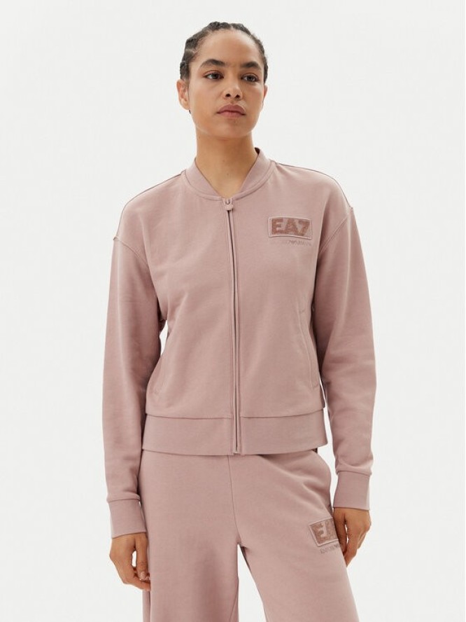 EA7 Emporio Armani Bluza 7W000178 AF12473 U4079 Różowy Regular Fit