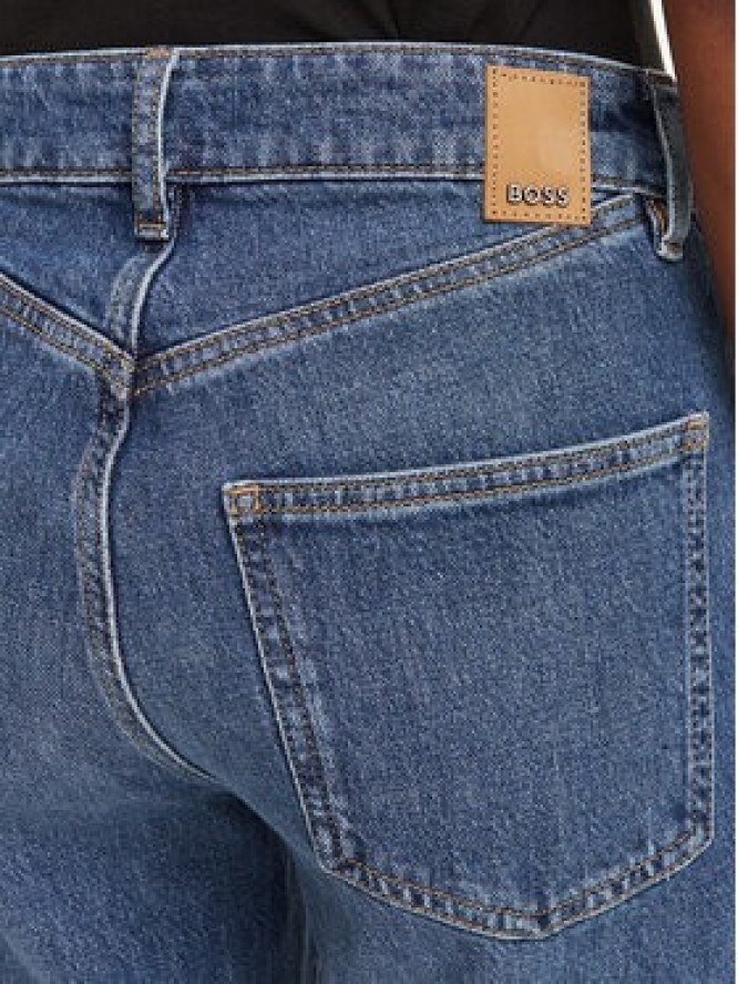 BOSS Jeansy Parkway 50564357 Niebieski Straight Fit