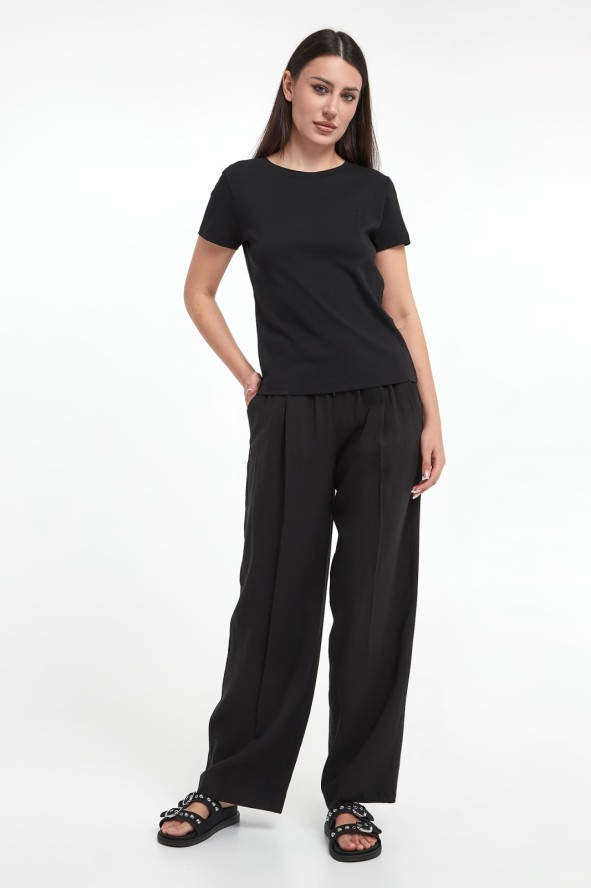 T-shirt damski Langue MARELLA MONOCHROME