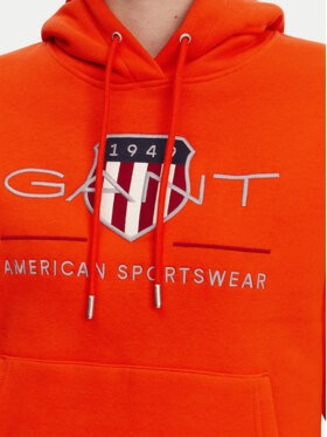Gant Bluza Archive Shield 4200276 Pomarańczowy Regular Fit