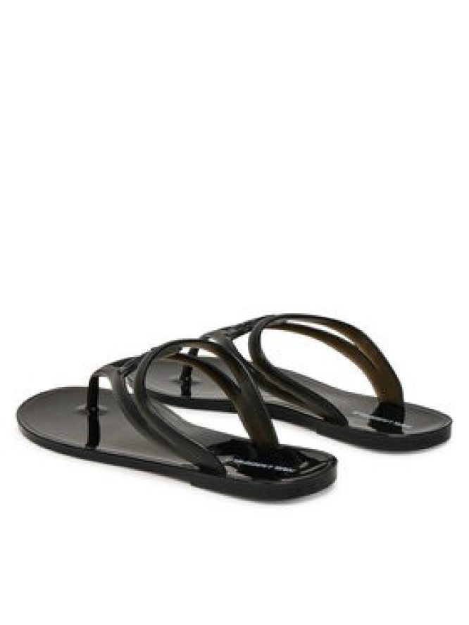 KARL LAGERFELD Japonki Jelly Thong KL80007A Czarny