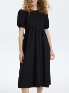 Sukienka z wycięciem na plecach - czarny