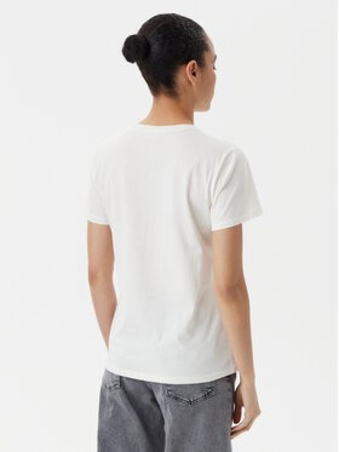 Liu Jo Sport T-Shirt TA5172 JS923 Écru Regular Fit