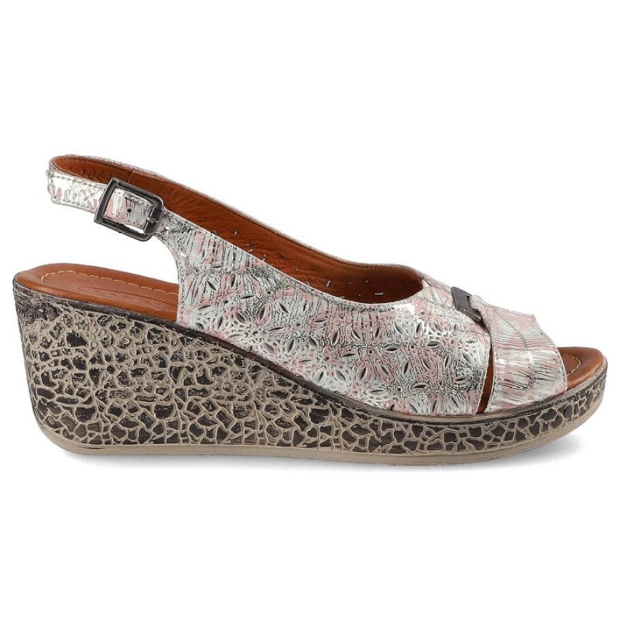 Kolorowe Sandały Lanqier Damskie Buty Na Lato