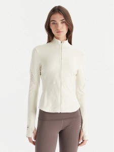 adidas by Stella McCartney Koszulka techniczna Training Midlayer JM1397 Beżowy Slim Fit