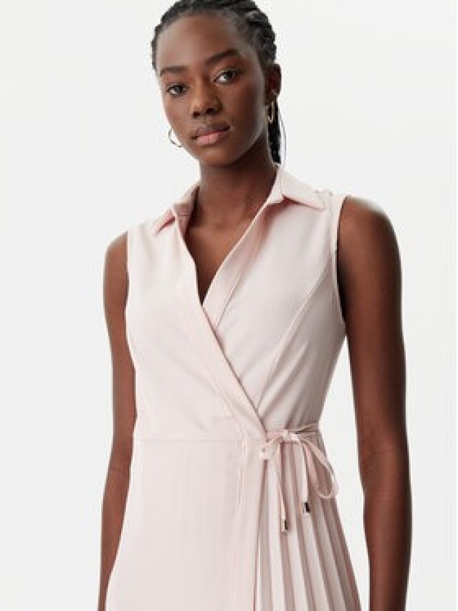 Rinascimento Sukienka koktajlowa CFC0122479003 Różowy Regular Fit