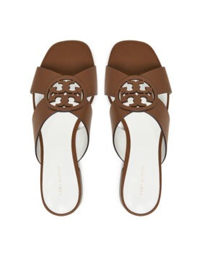 Tory Burch Klapki Miller 162574 Brązowy
