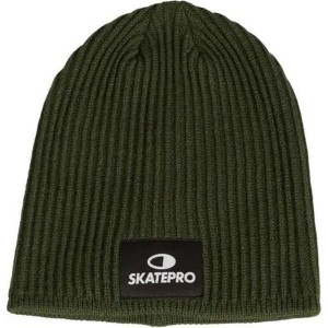 Odzież Beanies unisex SkatePro Long Skate Beanie Czapka - Army