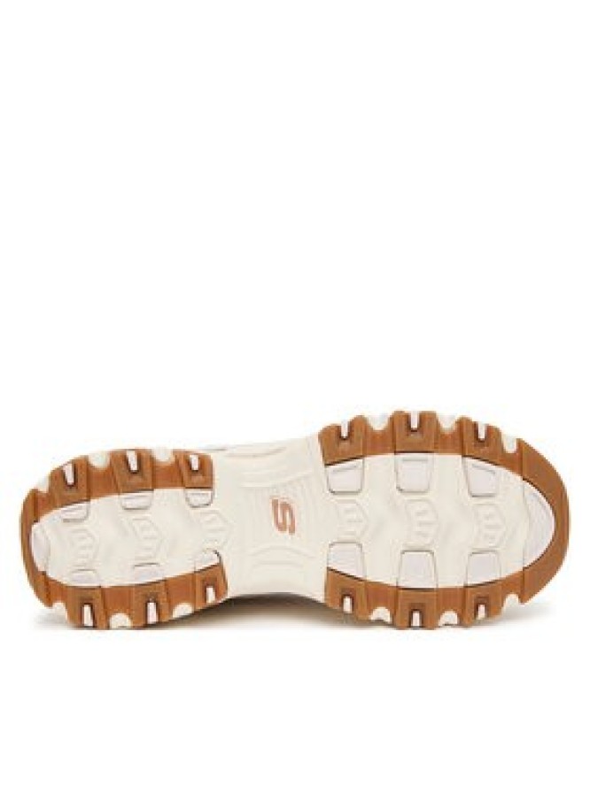Skechers Sneakersy D'Lites - Wild Charm 150877/WHT Kremowy