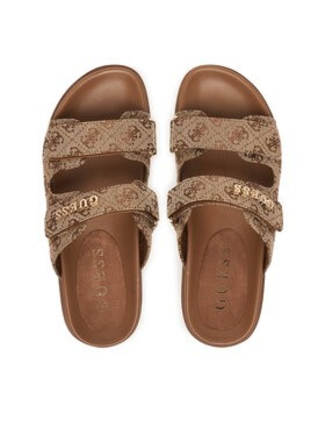 Guess Klapki FLJF2X FAL03 Beżowy