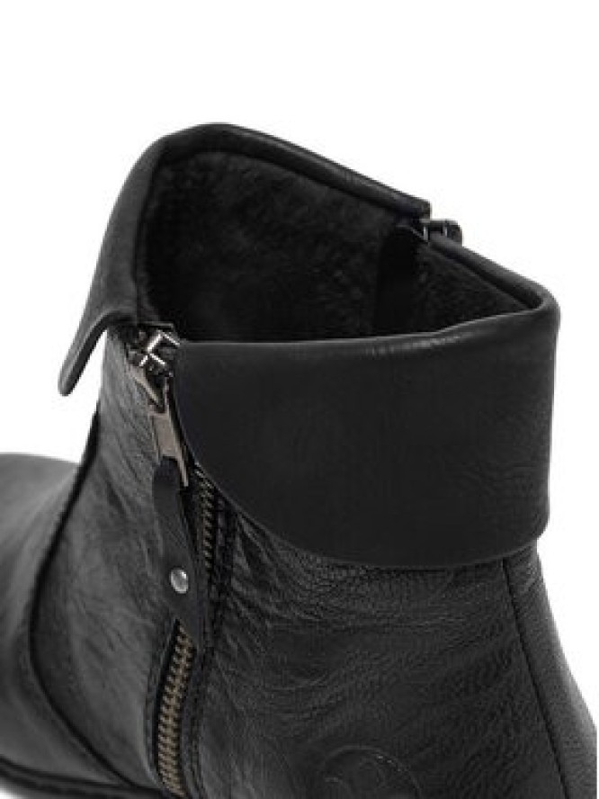 Rieker Trzewiki Y07A8-01 Czarny