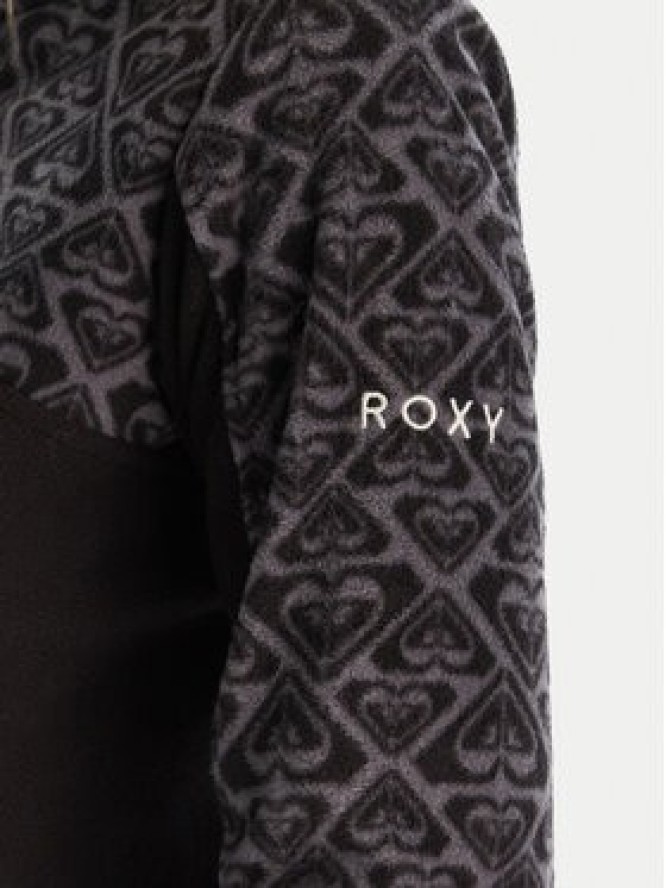 Roxy Polar Sayna Half Zip ERJFT04831 Czarny Regular Fit