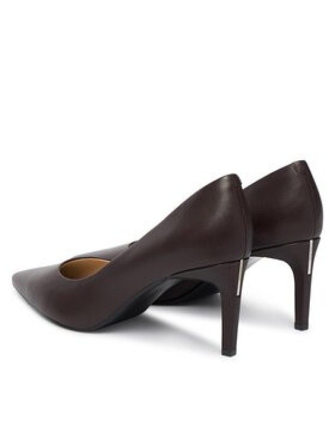 Calvin Klein Szpilki Ess Stiletto 70 HW0HW02607 Bordowy