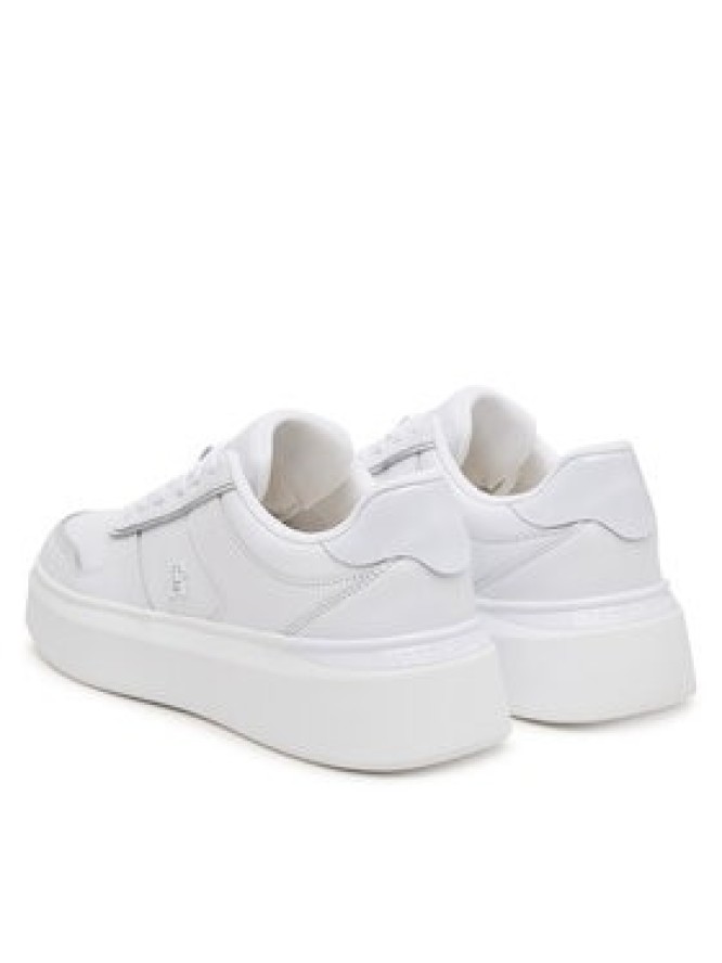 Tommy Hilfiger Sneakersy Patent Platform FW0FW08819 Biały