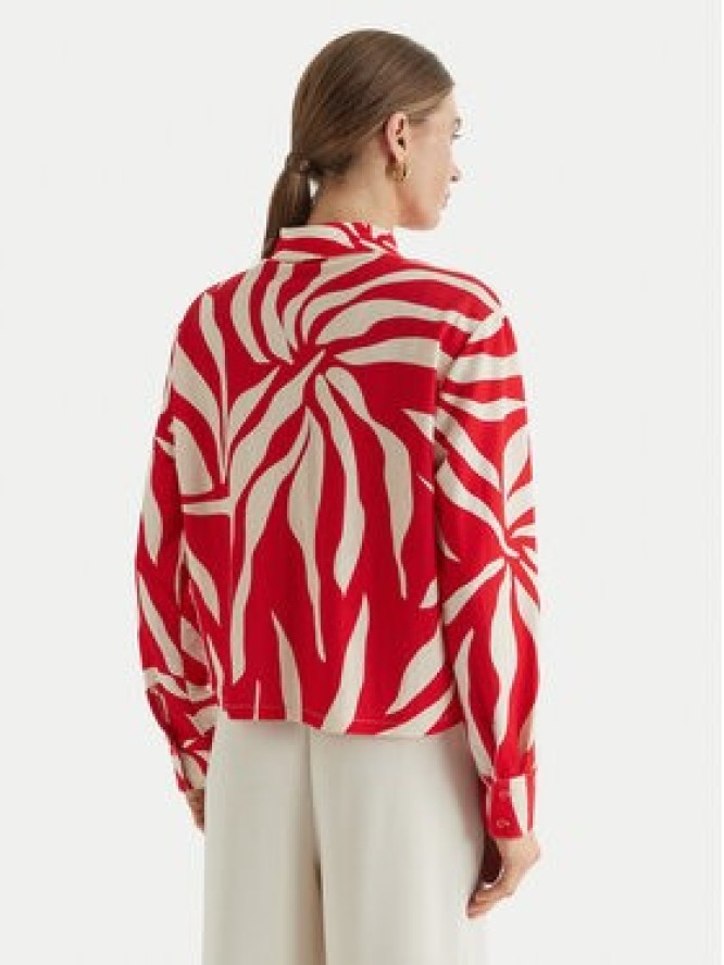 ONLY Koszula Sakura 15366883 Czerwony Regular Fit