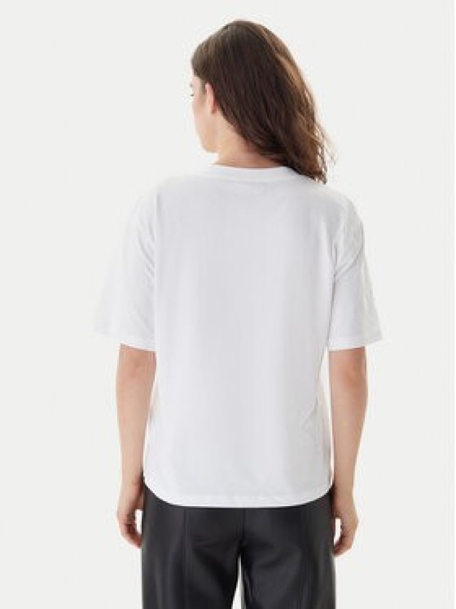 KARL LAGERFELD T-Shirt B1W17031 Biały Relaxed Fit