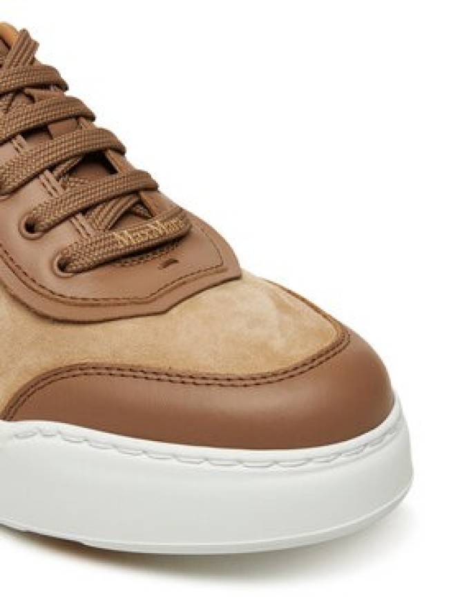 Max Mara Sneakersy Maxi 2524766071650 Brązowy