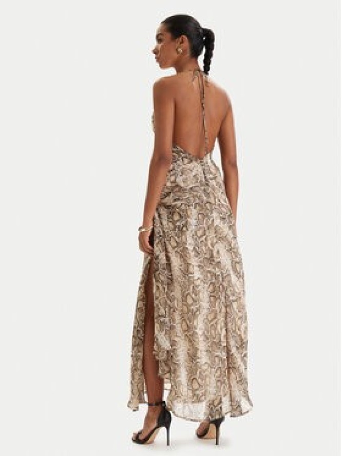 Bardot Sukienka koktajlowa Cyrel 59760DB6 Beżowy Regular Fit