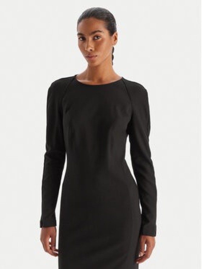 PINKO Sukienka koktajlowa 105670 A2QV Z99 Czarny Regular Fit