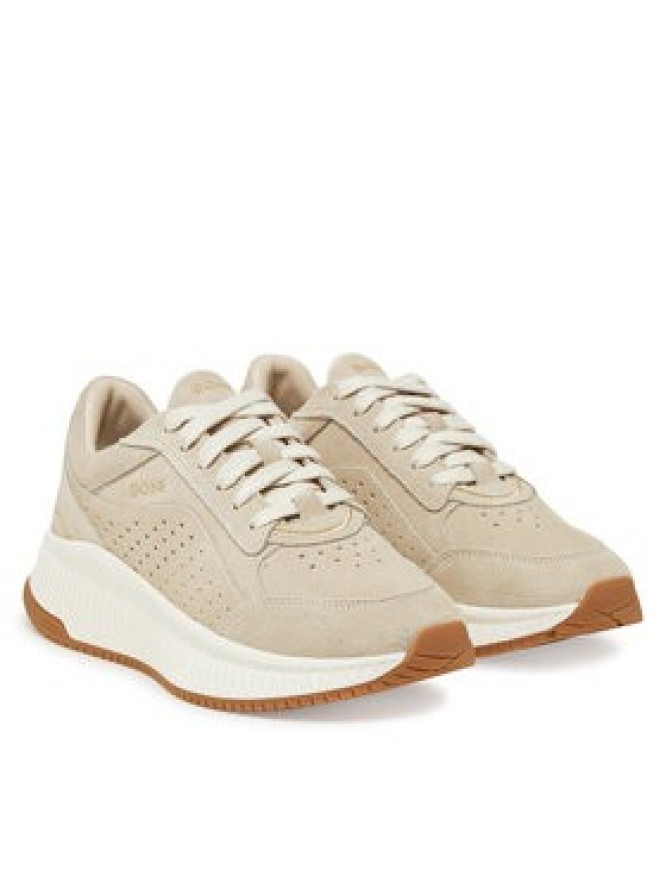 BOSS Sneakersy Ttnmevo 50536421 Beżowy