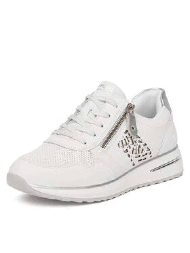 Remonte Sneakersy D1G00-80 Biały
