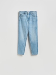 Jeansy mom comfort - niebieski