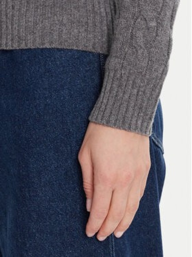 Polo Ralph Lauren Sweter 211971865501 Szary Slim Fit