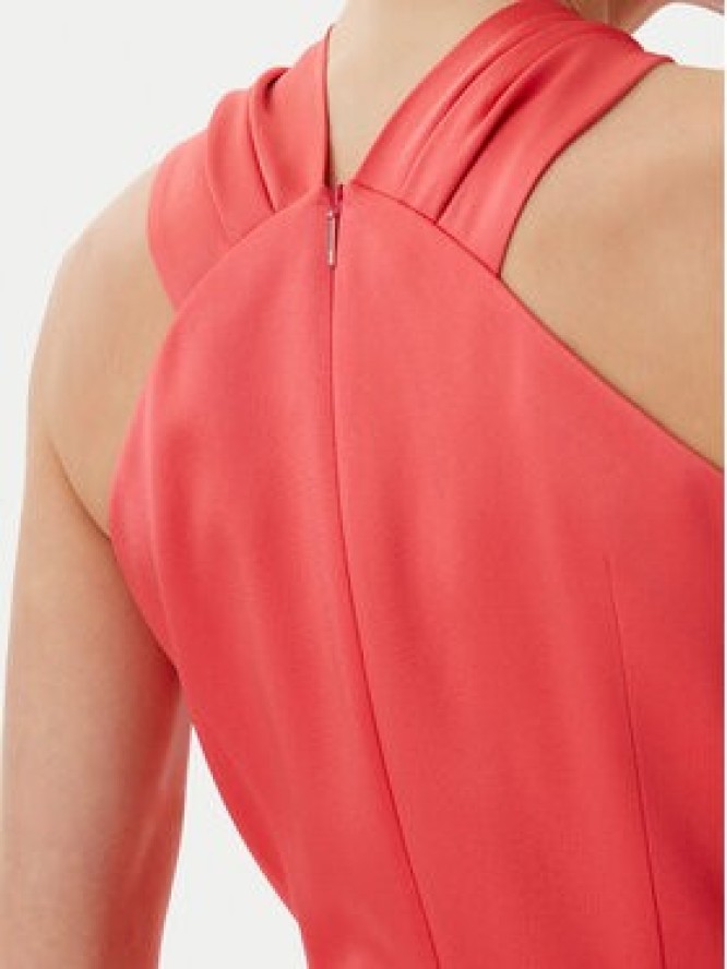 BOSS Sukienka koktajlowa Datinar 50538291 Koralowy Slim Fit