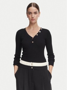 Morgan Bluzka 261-MBANBIN Czarny Slim Fit