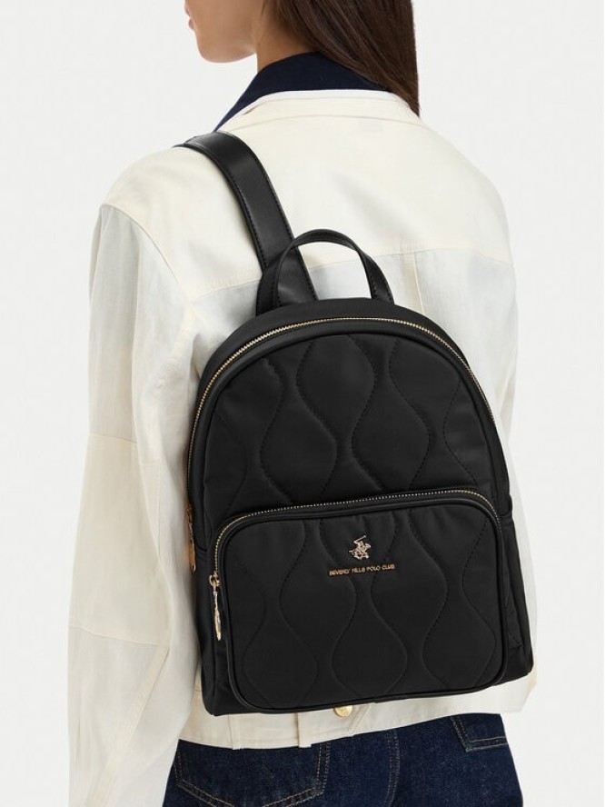 Beverly Hills Polo Club Plecak CWBEO-BHPC-C-003-10 Czarny