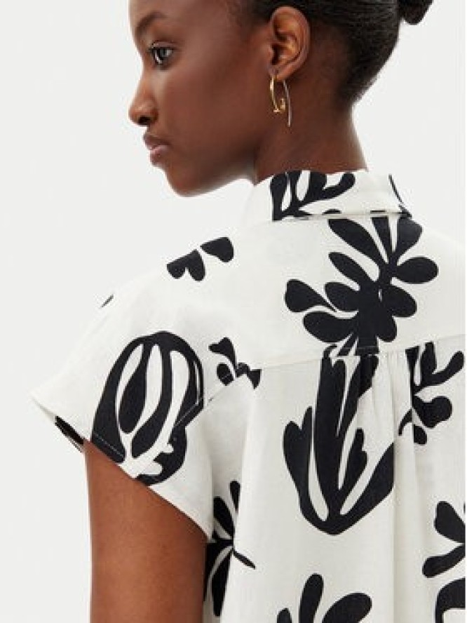 Marella Koszula Addotto 2513111142200 Biały Regular Fit