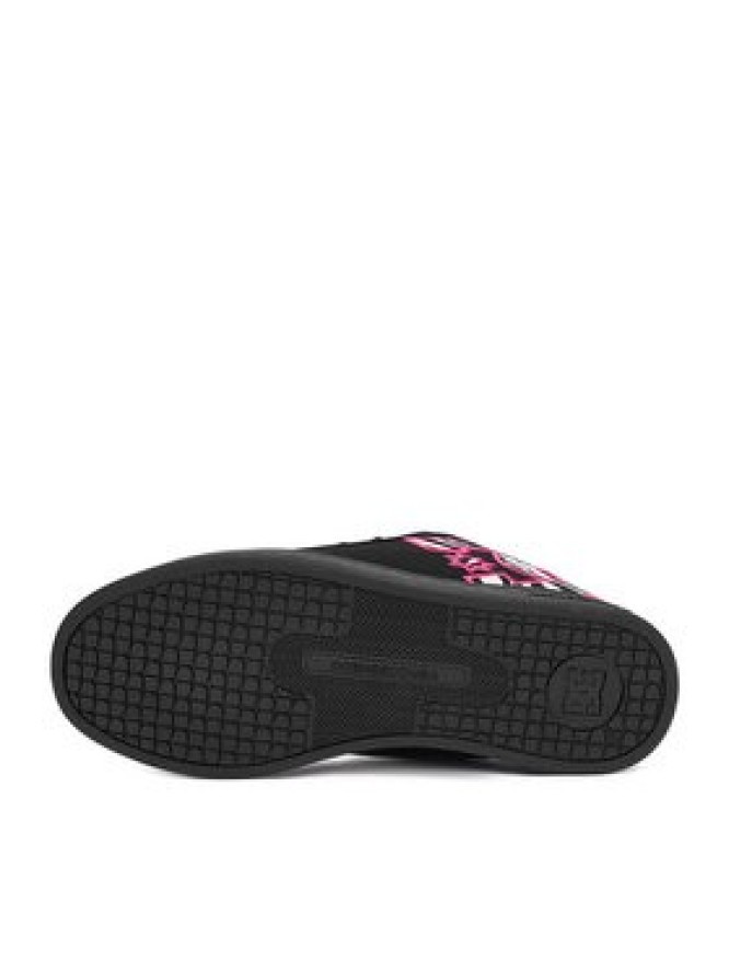 DC Shoes Sneakersy EO-COURT GRAFFIK DC01662966 Czarny