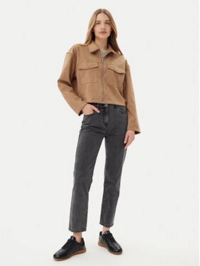 ONLY Kurtka z imitacji skóry Stina 15351260 Brązowy Regular Fit