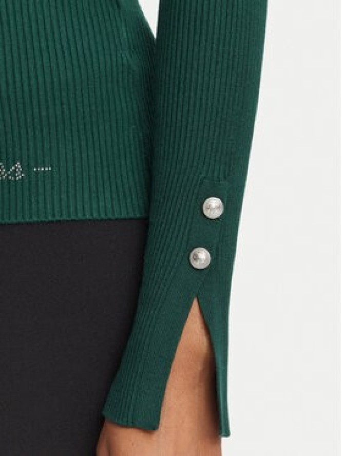Guess Golf W6BR29 Z1417 Zielony ciemny Slim Fit