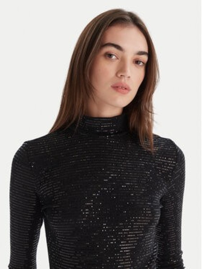 HUGO Bluzka Drisila 50547367 Czarny Regular Fit