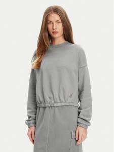 United Colors Of Benetton Bluza 39BLD109O Szary Regular Fit