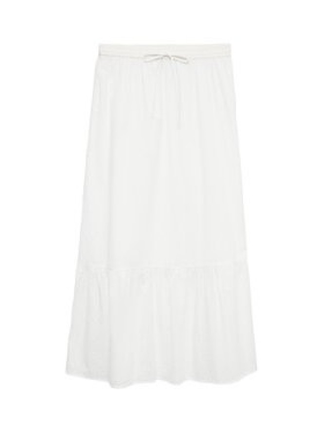 Vero Moda Spódnica midi Vmtrine 10343485 Biały Regular Fit