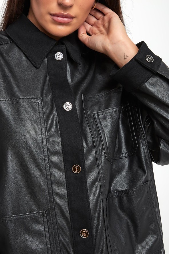 Kurtka damska z ekoskóry LIU JO