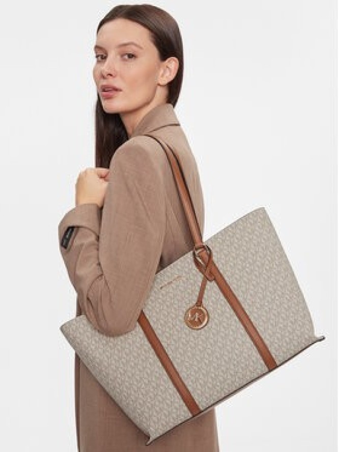 MICHAEL Michael Kors Torebka Temple Tote 30R4G1LT3B Beżowy