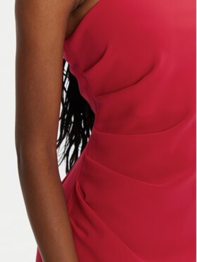 KAOS Sukienka wieczorowa RP1CO080 Czerwony Regular Fit