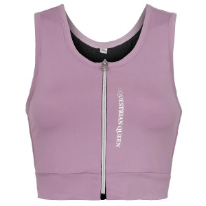 Koszulka jeździecka damska croptop EQUESTRIAN QUEEN Adeline 25SS