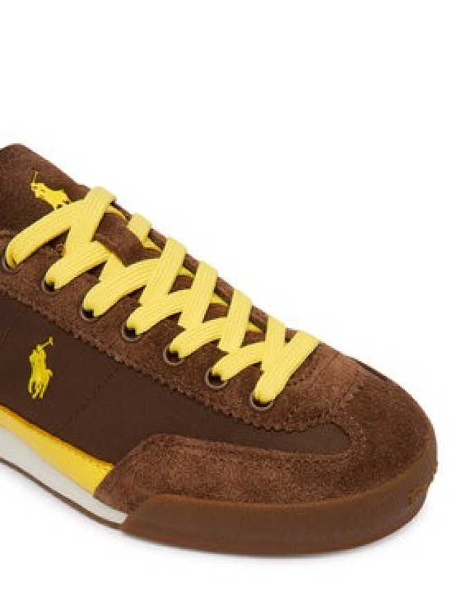 Polo Ralph Lauren Sneakersy 804P15632002 Brązowy