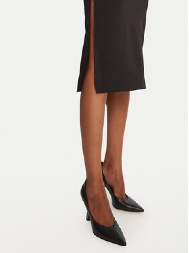 Rinascimento Sukienka koktajlowa CFC0125334003 Czarny Slim Fit