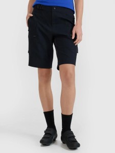 SPODENKI DAMSKIE ROWEROWE 4F F0890 PRZED KOLANO KOLOR CZARNY