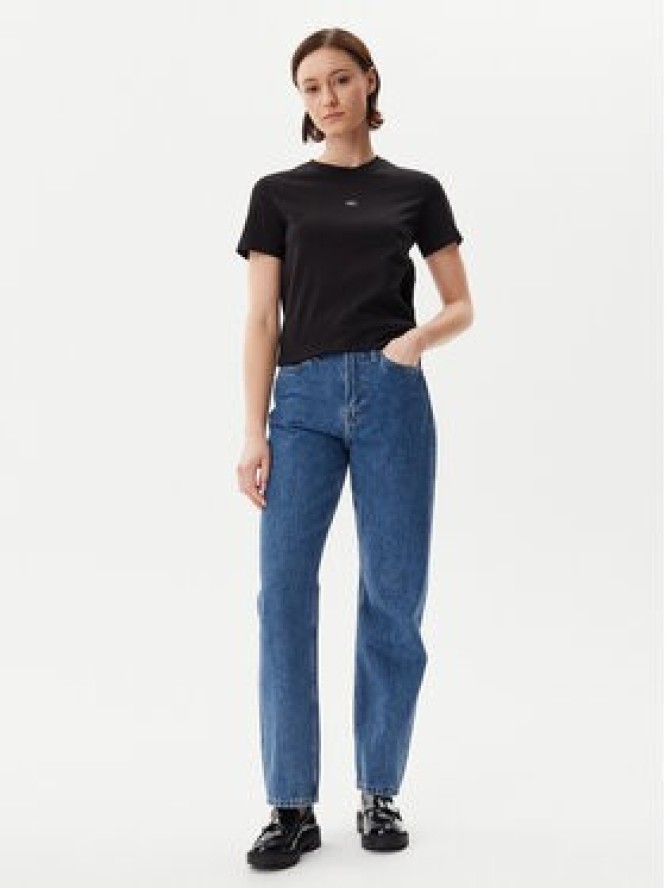 Calvin Klein Jeans T-Shirt J20J225243 Czarny Regular Fit