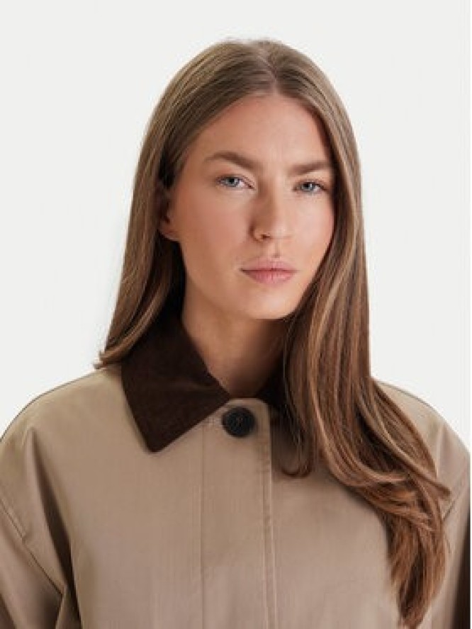 Tommy Hilfiger Płaszcz przejściowy 2-In-1 WW0WW47765 Beżowy Regular Fit