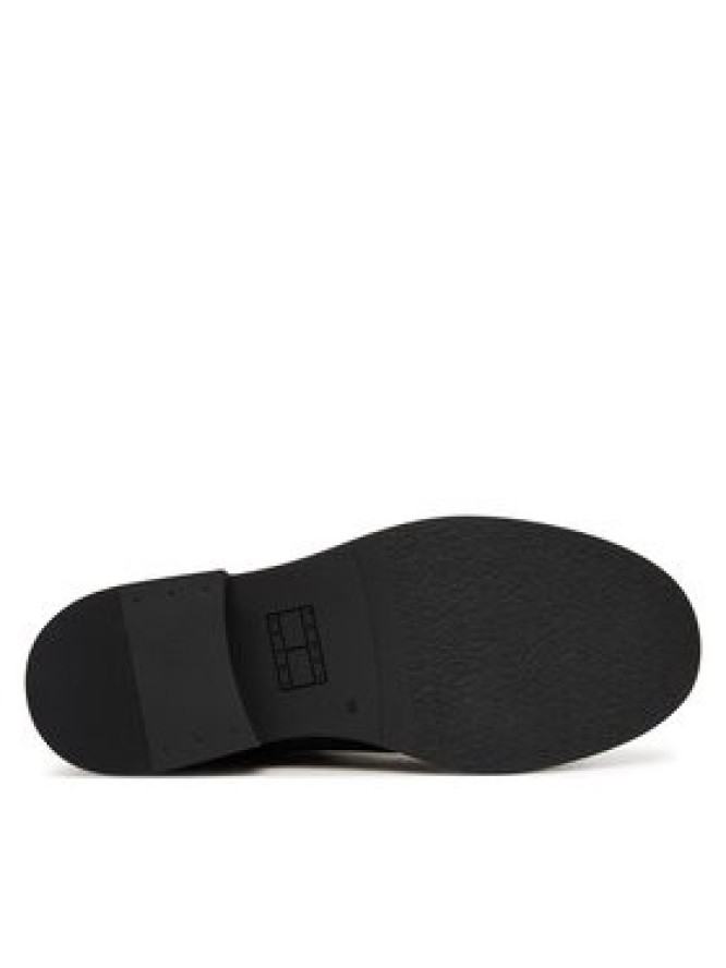 Tommy Jeans Botki Tjw Soft Sole Chelsea Boots Lth EN0EN03080 Czarny