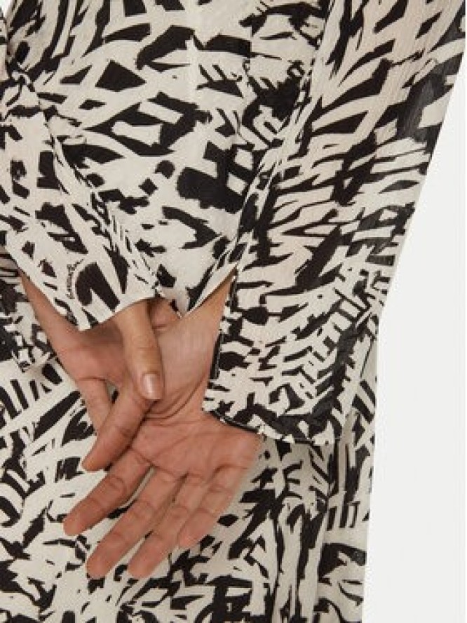 Patrizia Pepe Sukienka codzienna 8A1396/A463-FE84 Biały Regular Fit