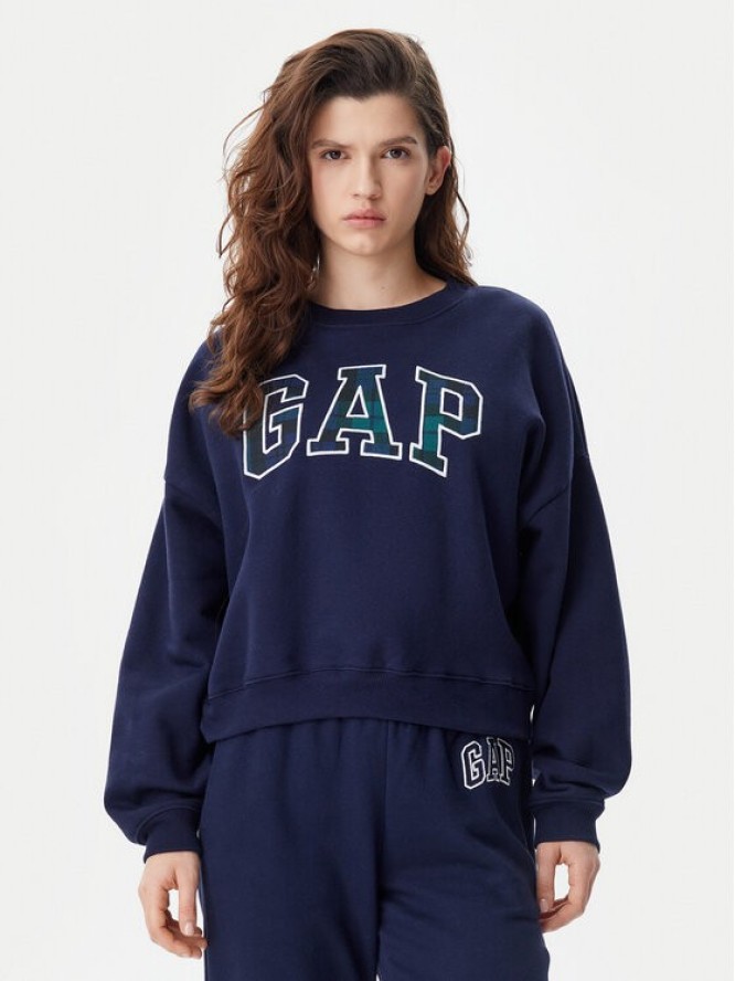 Gap Bluza 645565-00 Granatowy Regular Fit